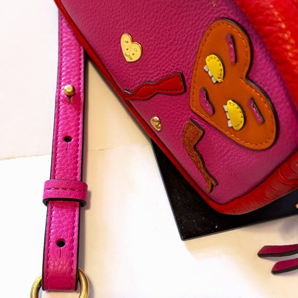 Tory Burch Perry Patchwork Hearts Mini Bag - Picture 8 of 8